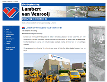 Tablet Screenshot of lambertvanvenrooij.nl